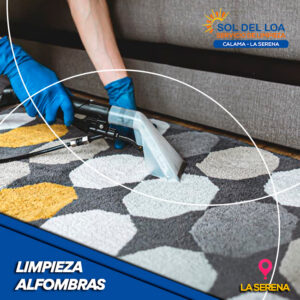 Servicio de limpieza - limpieza de alfombras decorativas en La Serena