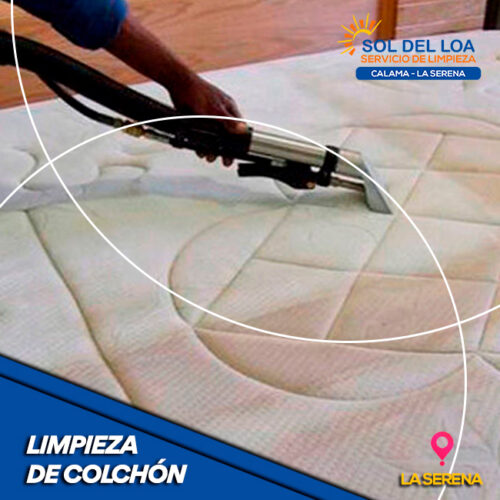 Servicio de limpieza - limpieza de colchón en La Serena
