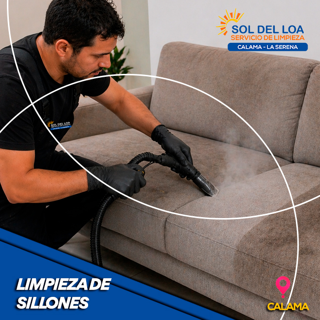 Limpieza de sillones en La Serena